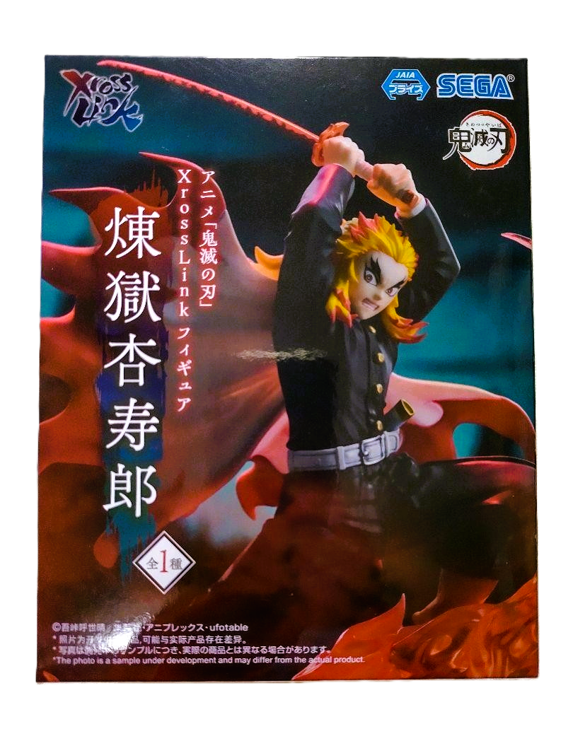 Action Figure Kyojuro Rengoku – Demon Slayer: Kimetsu no Yaiba Xross Link SEGA – Original do Japão - Shoppingnetjapan