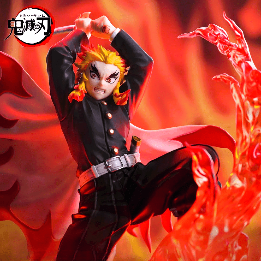 Action Figure Kyojuro Rengoku – Demon Slayer: Kimetsu no Yaiba Xross Link SEGA – Original do Japão - Shoppingnetjapan