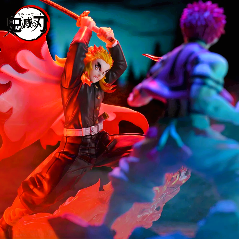 Action Figure Kyojuro Rengoku – Demon Slayer: Kimetsu no Yaiba Xross Link SEGA – Original do Japão - Shoppingnetjapan
