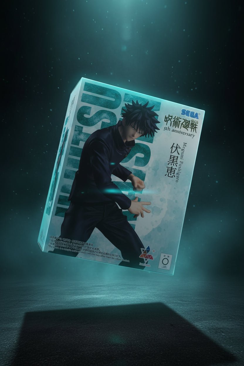 Action Figure Megumi Fushiguro – Jujutsu Kaisen 5th Anniversary Luminasta SEGA – Original do Japão - Shoppingnetjapan