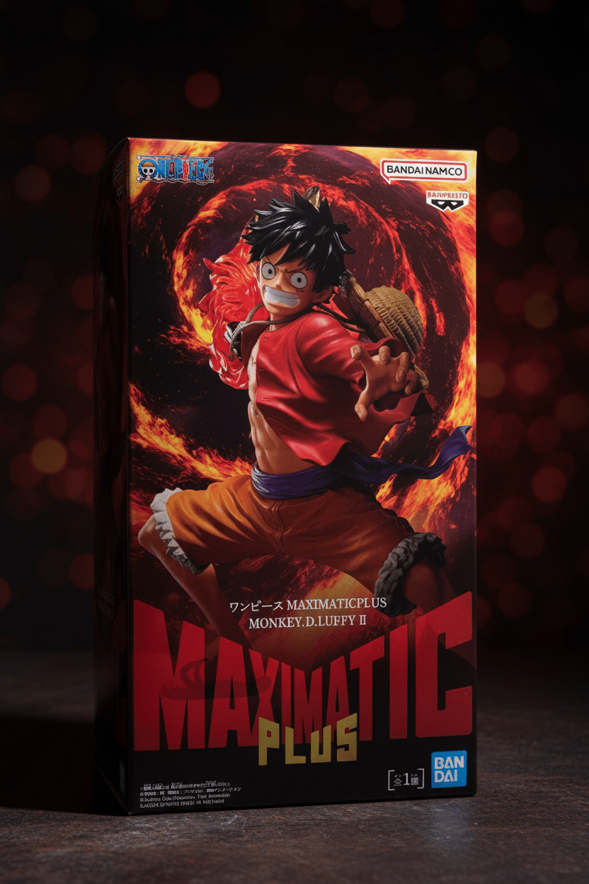 Action Figure Monkey D. Luffy – One Piece Maximatic Plus Banpresto – Original do Japão - Shoppingnetjapan