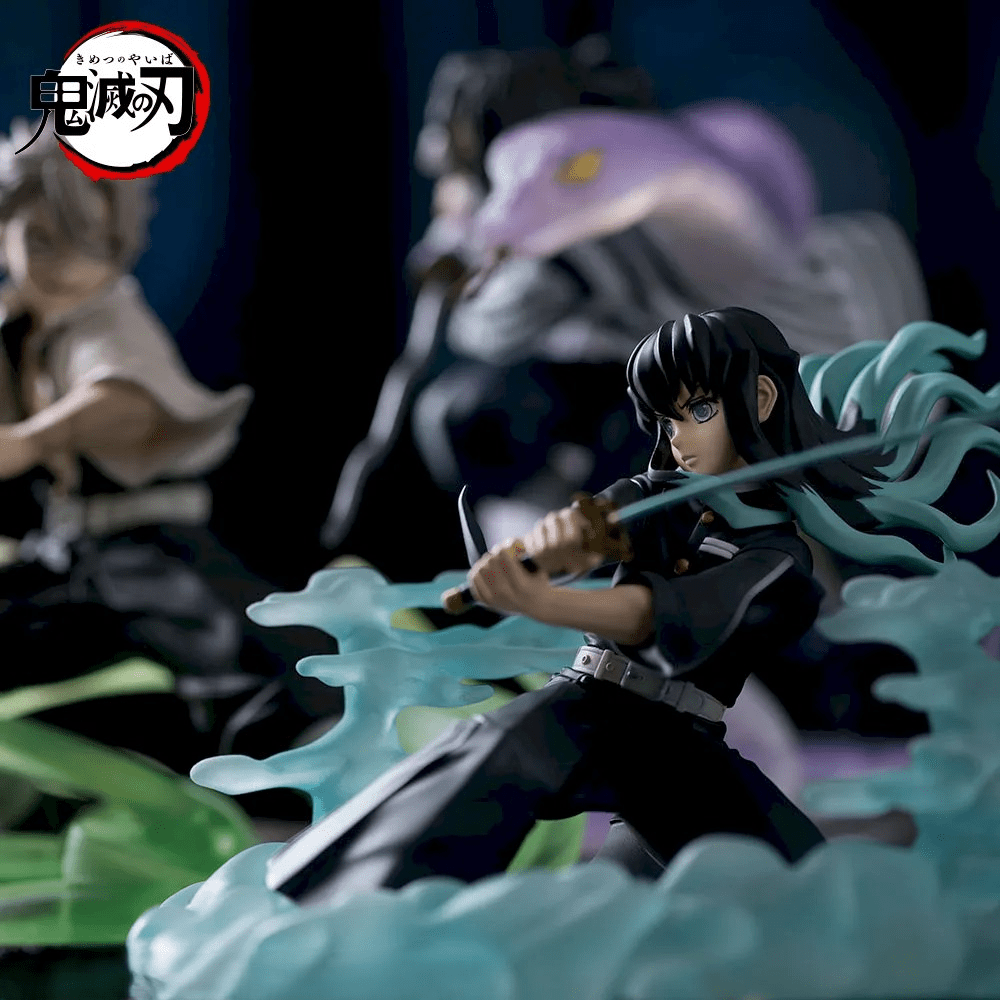 Action Figure Muichiro Tokito – Demon Slayer: Kimetsu no Yaiba Xross Link – Treinamento dos Hashira SEGA – Original do Japão - Shoppingnetjapan