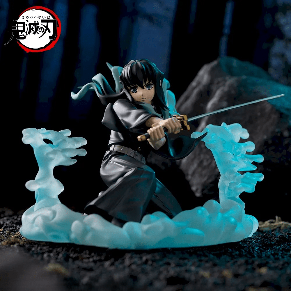 Action Figure Muichiro Tokito – Demon Slayer: Kimetsu no Yaiba Xross Link – Treinamento dos Hashira SEGA – Original do Japão - Shoppingnetjapan