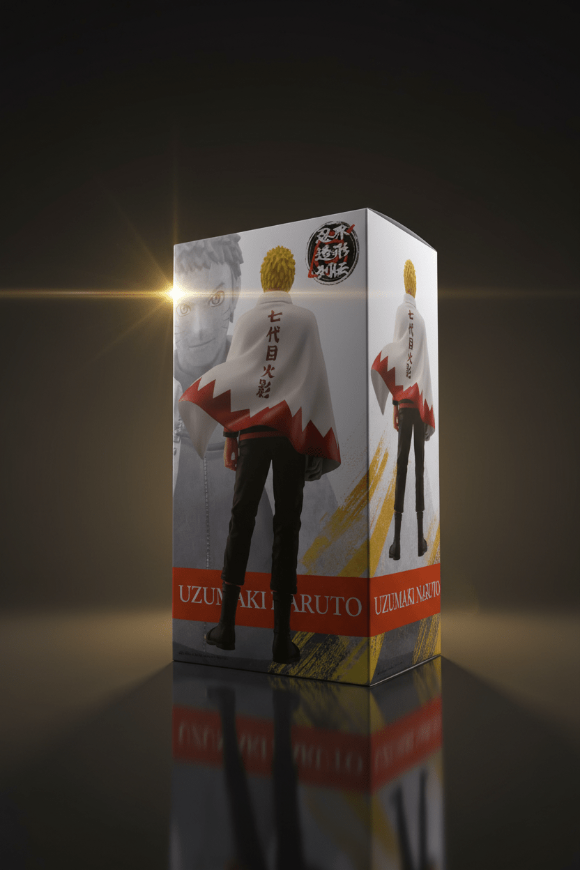 Action Figure Naruto Uzumaki – Naruto Shippuden NARUTO 72 Series Ninkai Zoukei Retsuden Banpresto – Original do Japão - Shoppingnetjapan