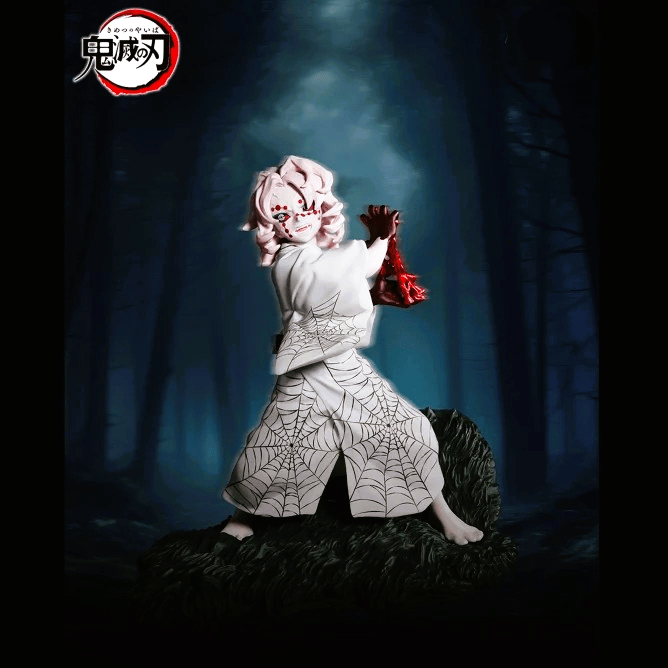 Action Figure Rui – Demon Slayer: Kimetsu no Yaiba Combination Battle Banpresto – Original do Japão - Shoppingnetjapan