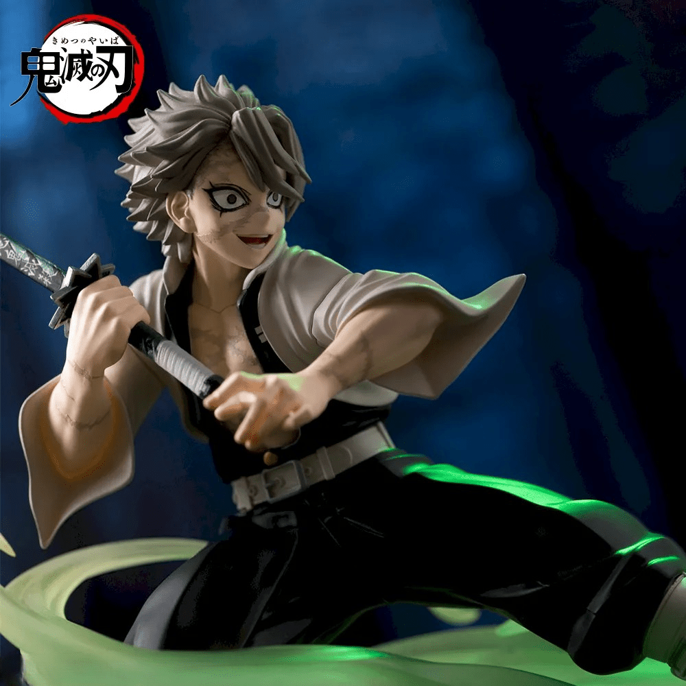 Action Figure Sanemi Shinazugawa – Demon Slayer: Kimetsu no Yaiba Xross Link – Treinamento dos Hashira SEGA – Original do Japão - Shoppingnetjapan