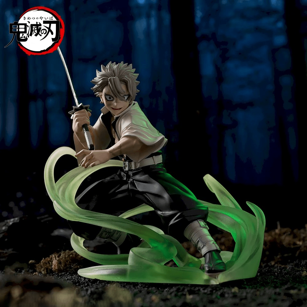 Action Figure Sanemi Shinazugawa – Demon Slayer: Kimetsu no Yaiba Xross Link – Treinamento dos Hashira SEGA – Original do Japão - Shoppingnetjapan