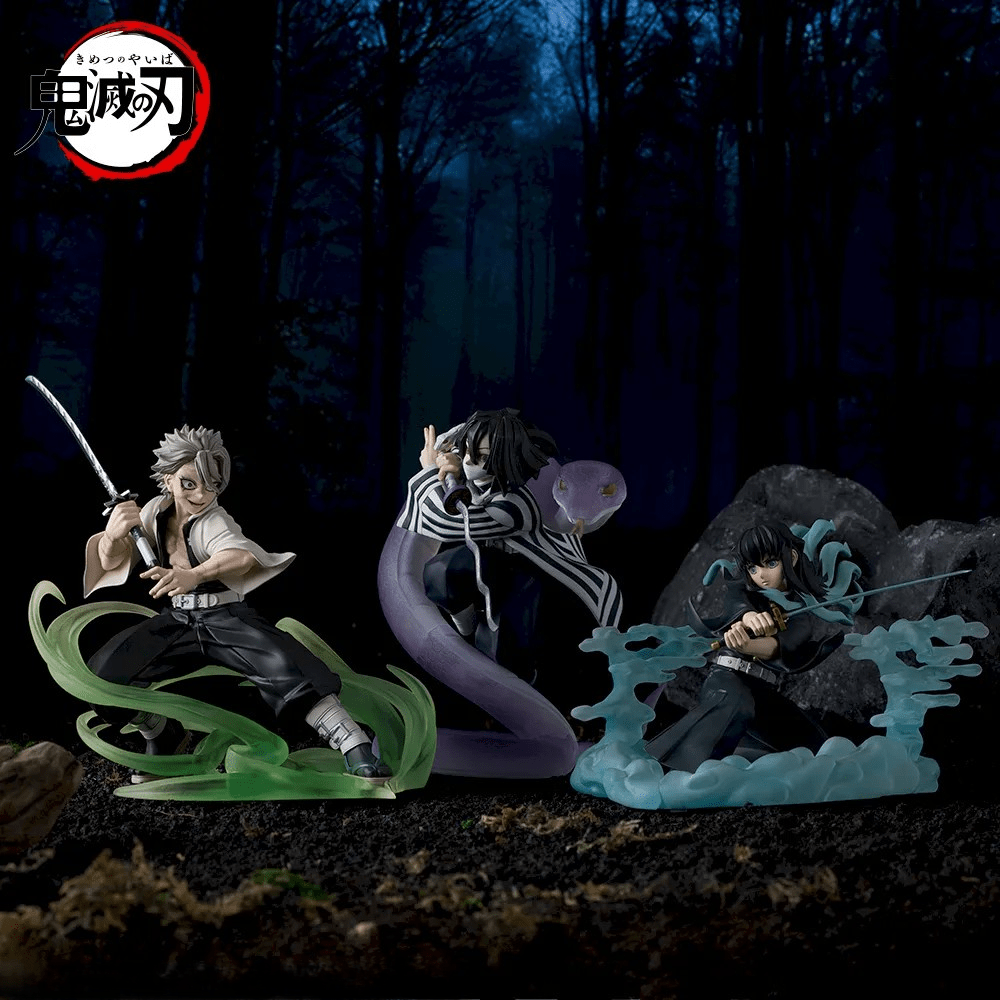 Action Figure Sanemi Shinazugawa – Demon Slayer: Kimetsu no Yaiba Xross Link – Treinamento dos Hashira SEGA – Original do Japão - Shoppingnetjapan