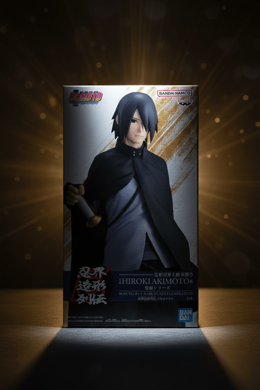 Action Figure Sasuke Uchiha – Boruto: Naruto Next Generations Ninkai Zoukei Retsuden Banpresto – Original do Japão - Shoppingnetjapan