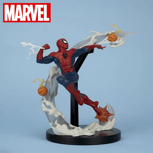 Action Figure Spider-Man vs Green Goblin – Marvel Comics ACT/CUT Premium Figure SEGA – Original do Japão - Shoppingnetjapan