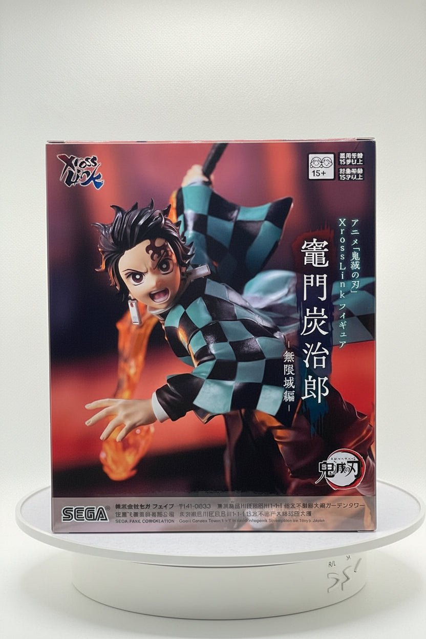 Action Figure Tanjiro Kamado – Xross Link Demon Slayer Castelo Infinito Sega Original do Japão - Shoppingnetjapan