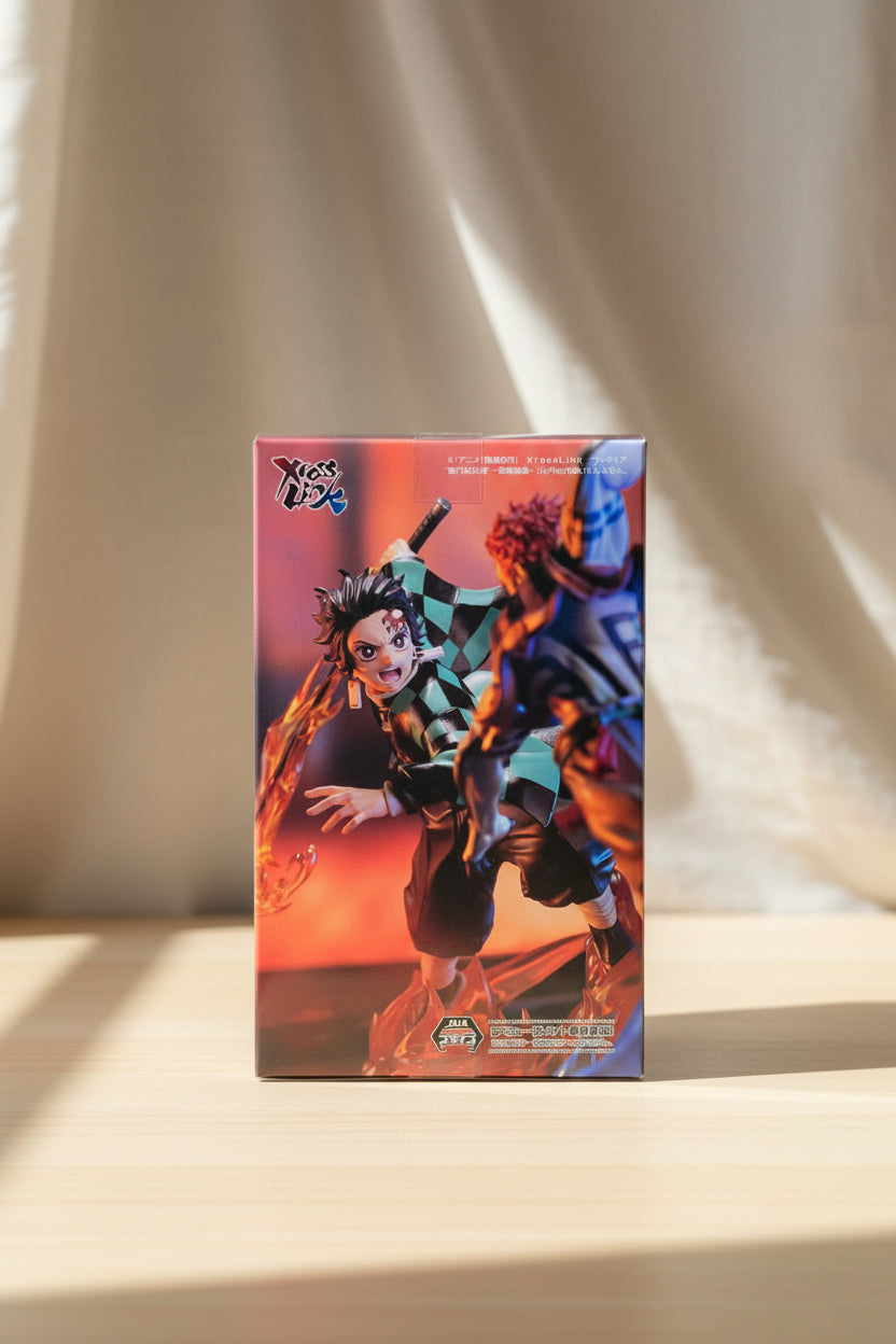 Action Figure Tanjiro Kamado – Xross Link Demon Slayer Castelo Infinito Sega Original do Japão - Shoppingnetjapan