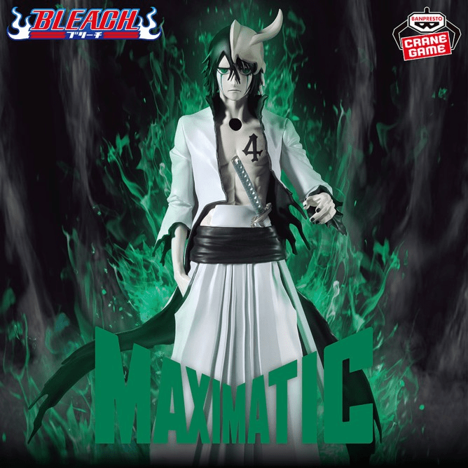 Action Figure Ulquiorra Cifer – Bleach Maximatic Banpresto – Original do Japão - Shoppingnetjapan