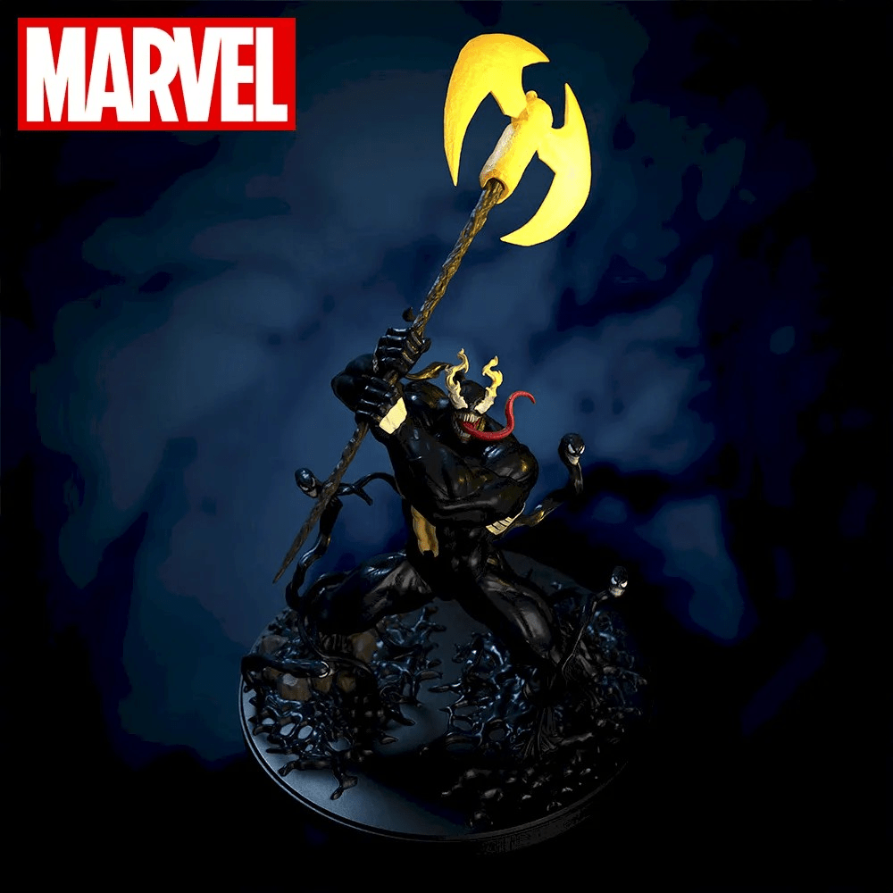 Action Figure Venom King in Black – Marvel Comics Luminasta SEGA – Original do Japão - Shoppingnetjapan