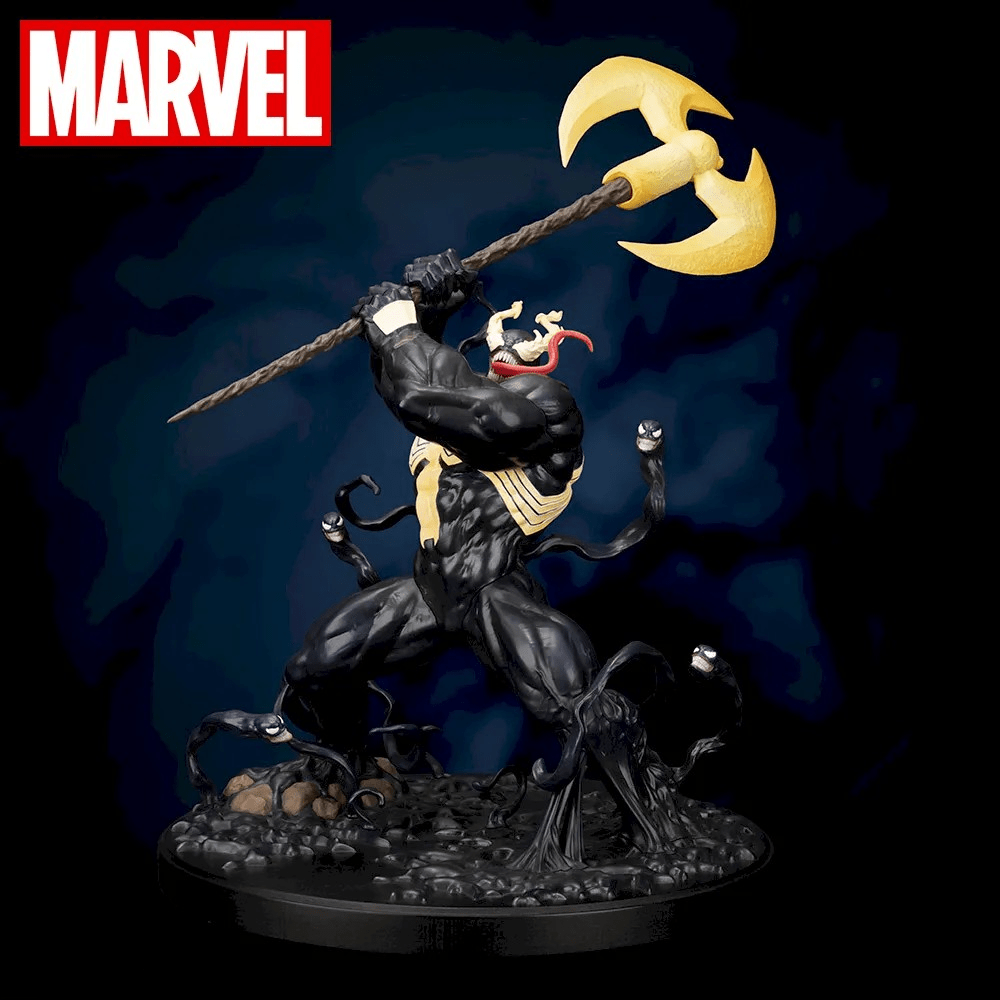 Action Figure Venom King in Black – Marvel Comics Luminasta SEGA – Original do Japão - Shoppingnetjapan