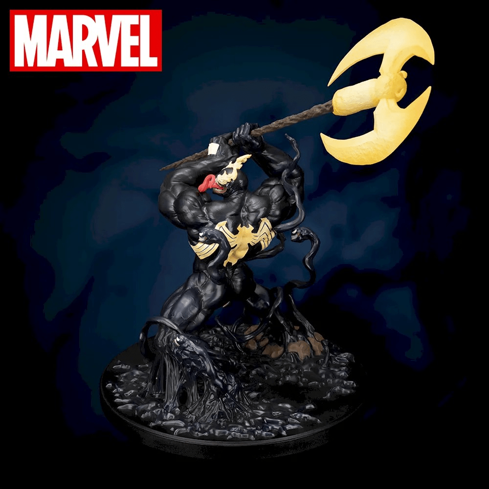 Action Figure Venom King in Black – Marvel Comics Luminasta SEGA – Original do Japão - Shoppingnetjapan