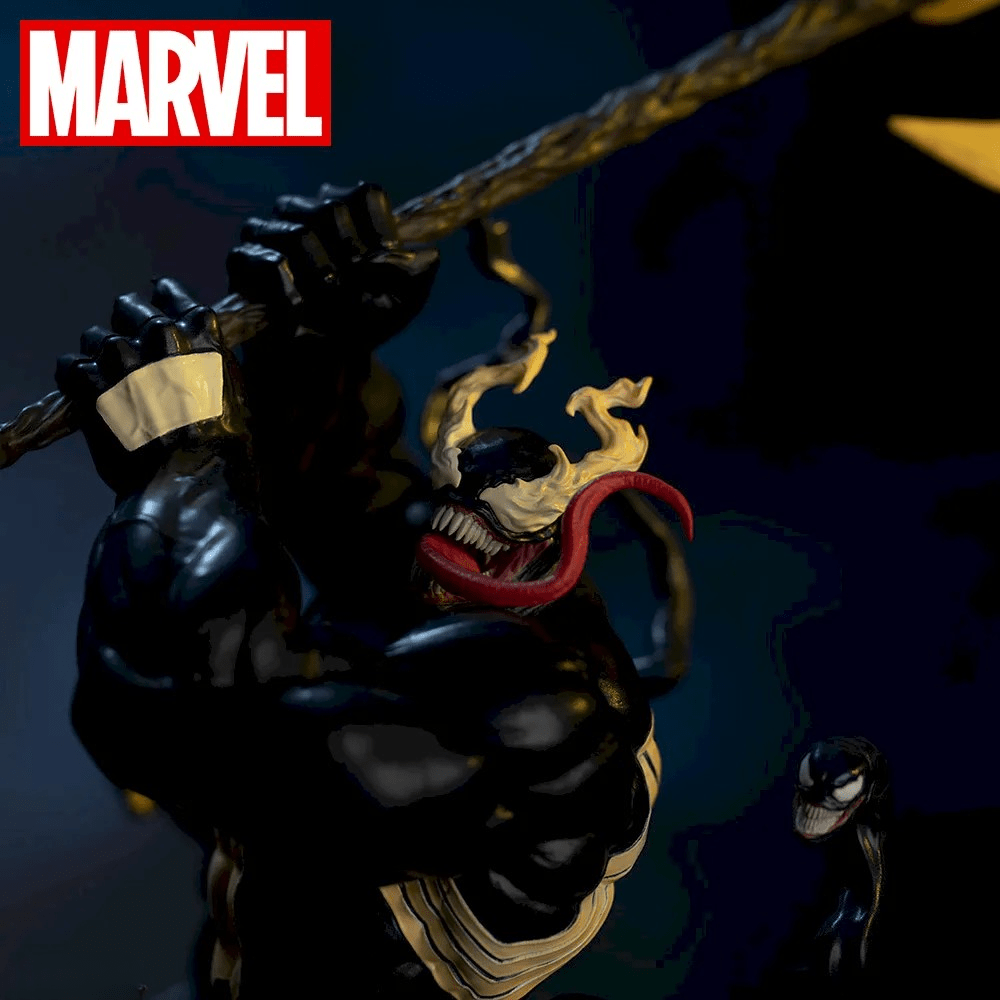 Action Figure Venom King in Black – Marvel Comics Luminasta SEGA – Original do Japão - Shoppingnetjapan