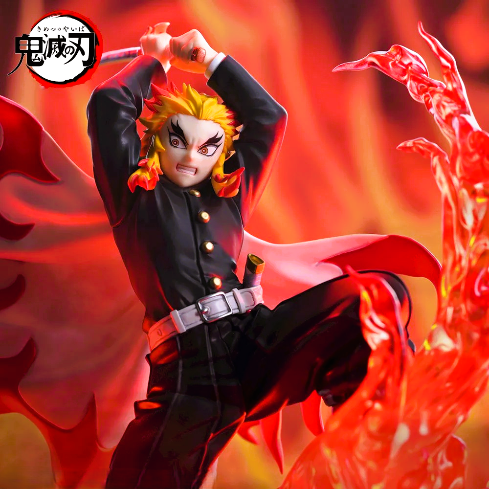 Action Figure Kyojuro Rengoku – Demon Slayer: Kimetsu no Yaiba Xross Link SEGA – Original do Japão