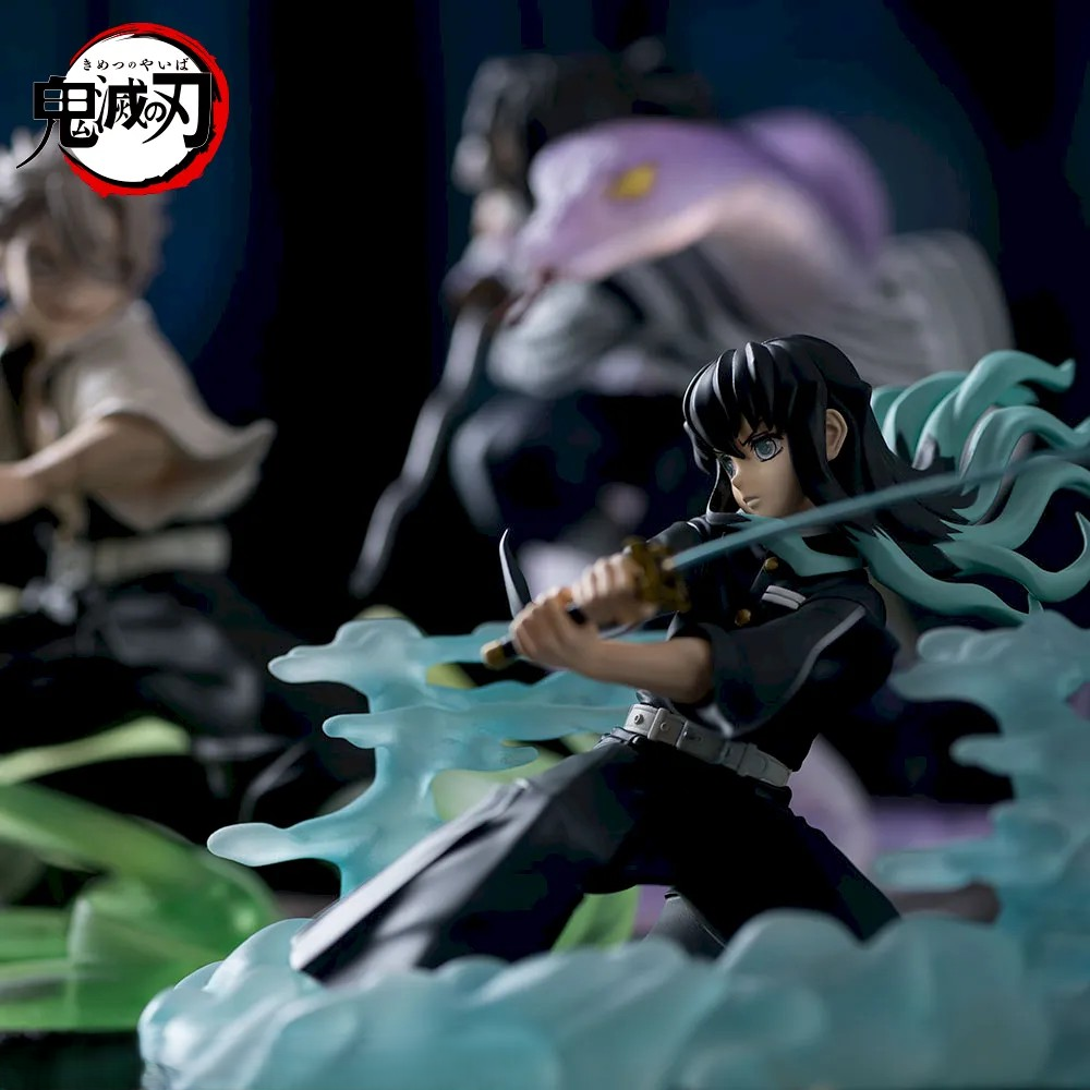 Action Figure Muichiro Tokito – Demon Slayer: Kimetsu no Yaiba Xross Link – Treinamento dos Hashira SEGA – Original do Japão