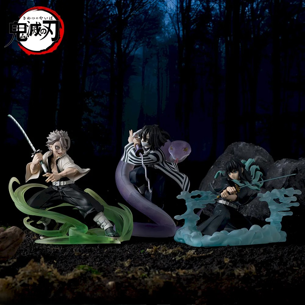 Action Figure Sanemi Shinazugawa – Demon Slayer: Kimetsu no Yaiba Xross Link – Treinamento dos Hashira SEGA – Original do Japão
