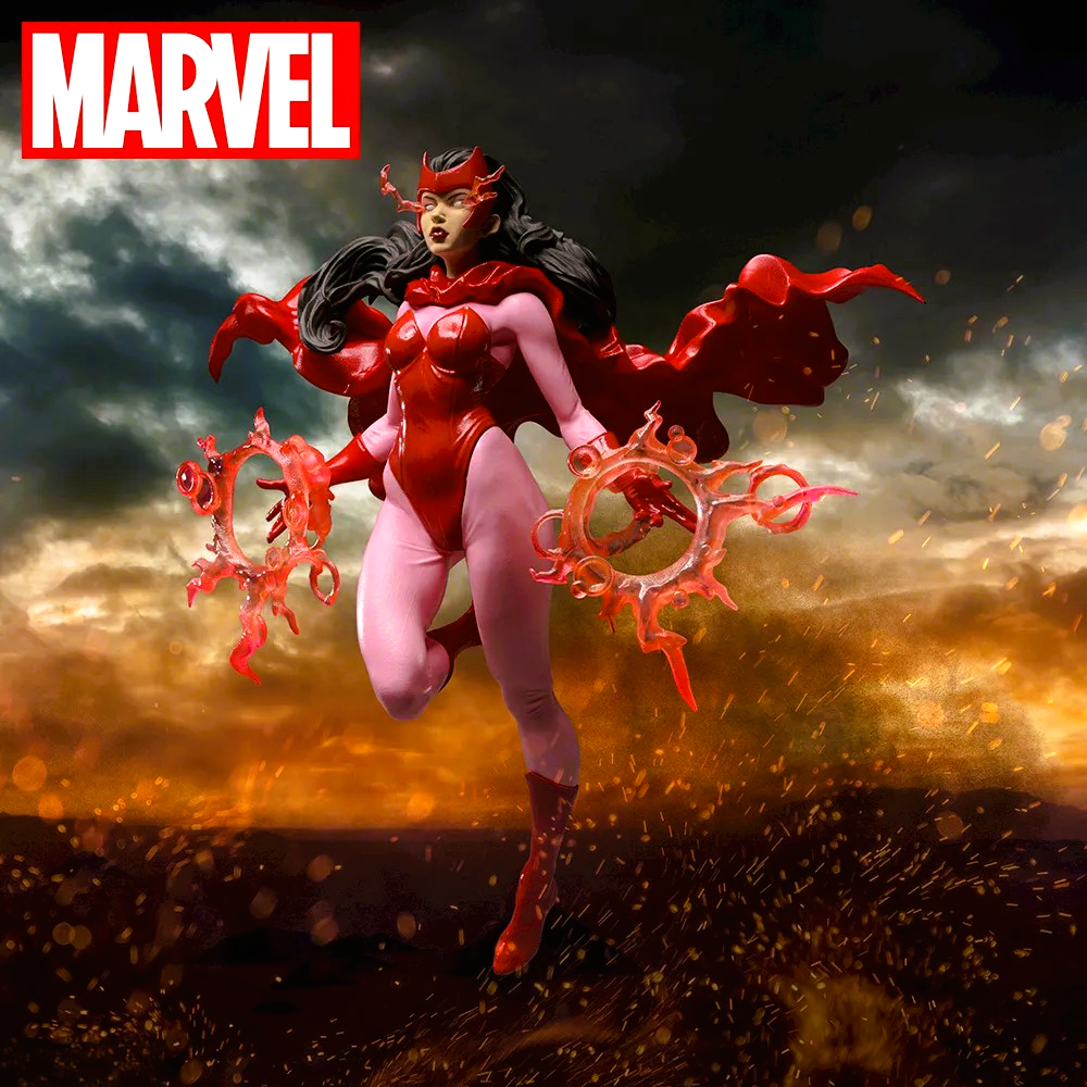Action Figure Scarlet Witch – Marvel ACT/CUT Premium Figure SEGA – Original do Japão