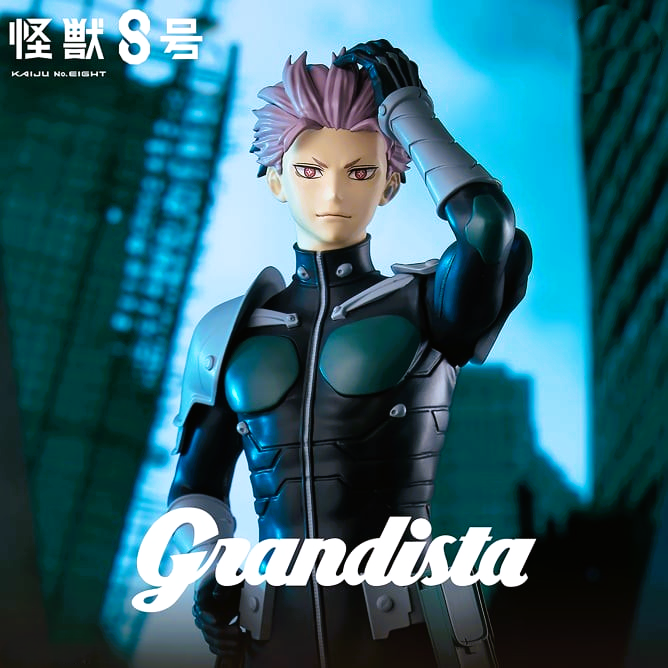 Action Figure Gen Narumi – Kaiju No. 8 Grandista Banpresto – Original do Japão