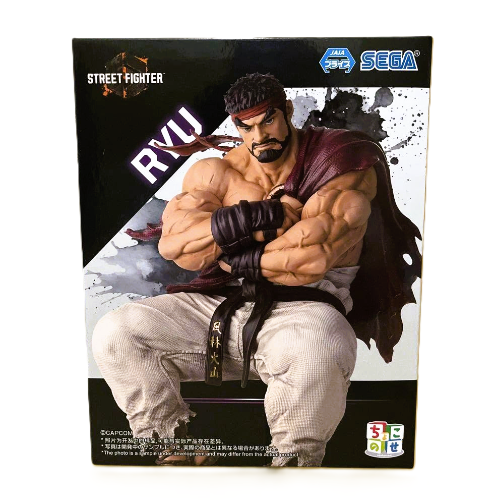 Action Figure Ryu – Street Fighter 6 Chokose Sega Original do Japão