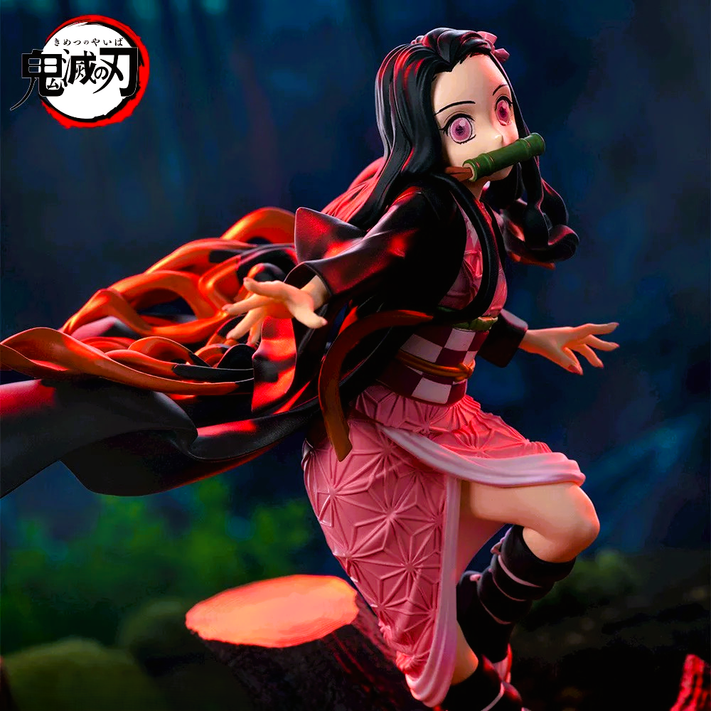 Action Figure Nezuko Kamado – Demon Slayer: Kimetsu no Yaiba Xross Link SEGA – Original do Japão