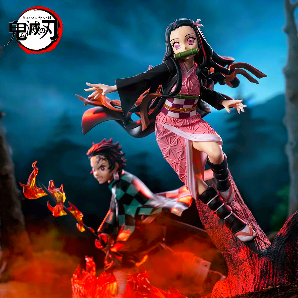 Action Figure Nezuko Kamado – Demon Slayer: Kimetsu no Yaiba Xross Link SEGA – Original do Japão